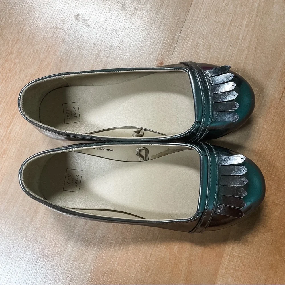 Janie and Jack girls metallic
