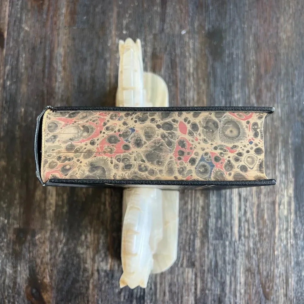The Great Controversy Between Christ and Satan E.G. White Stone Marbling Edges