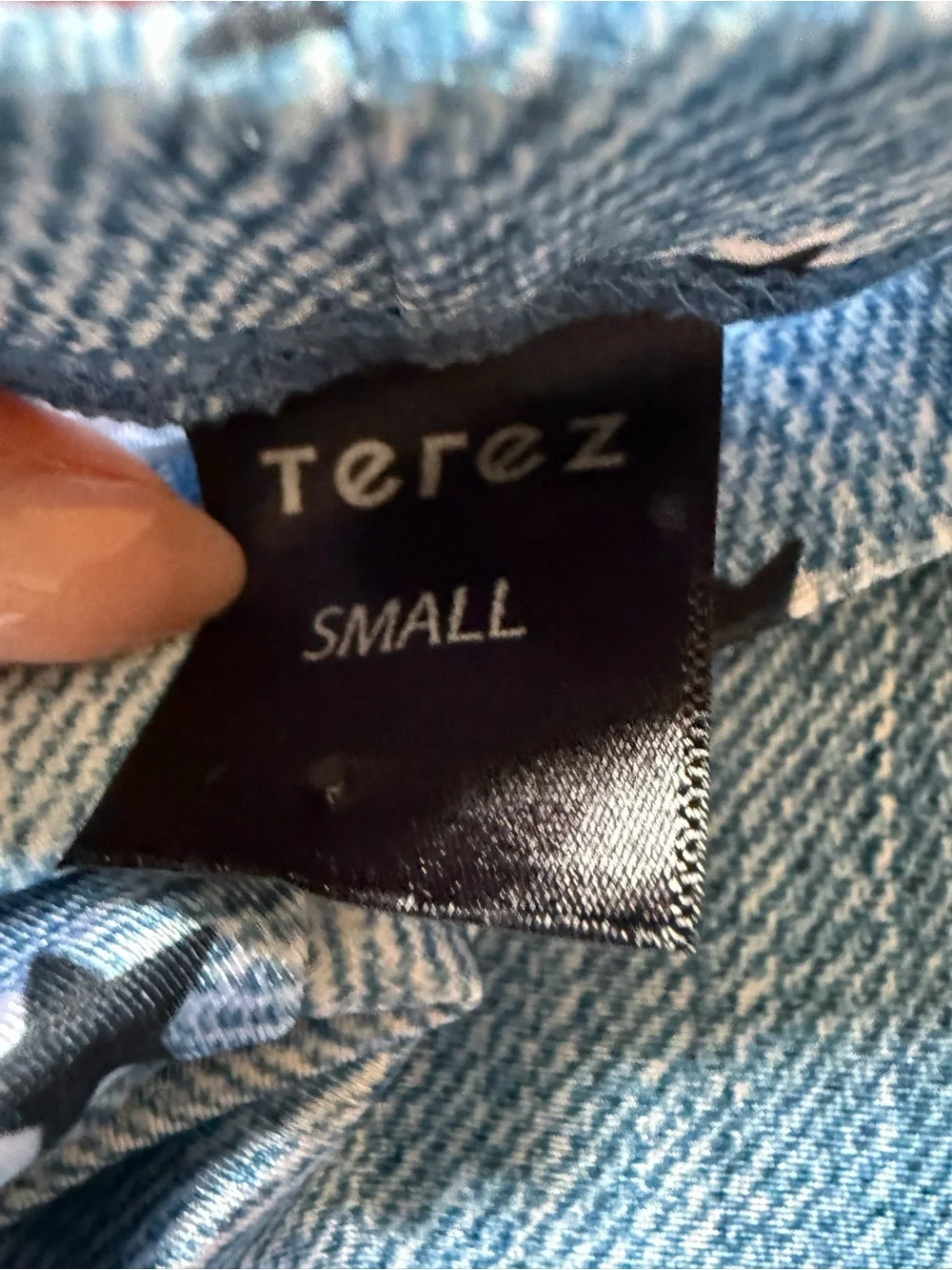 Terez Blue Star-Print Jeggings