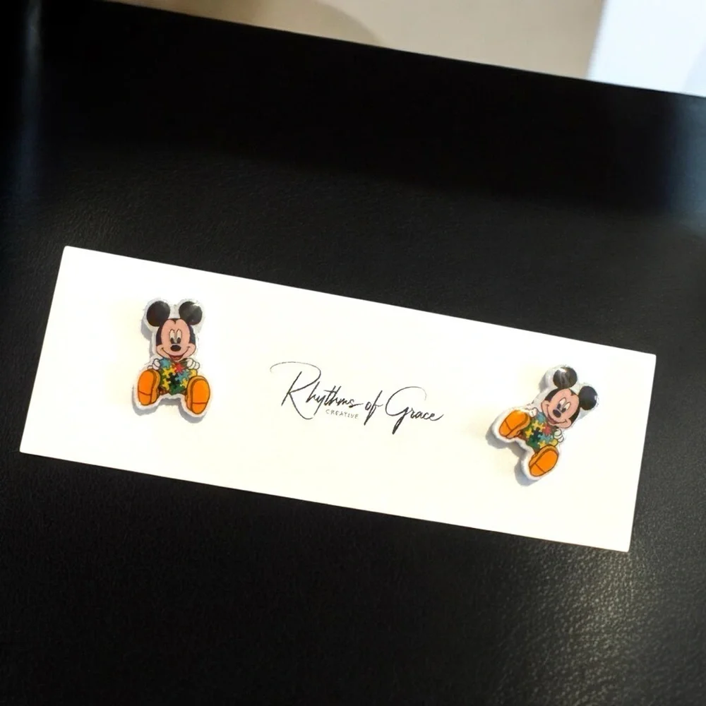 Stand Out for a Cause: Charming Autism Awareness Studs! 🧩✨NWT Stud Earrings