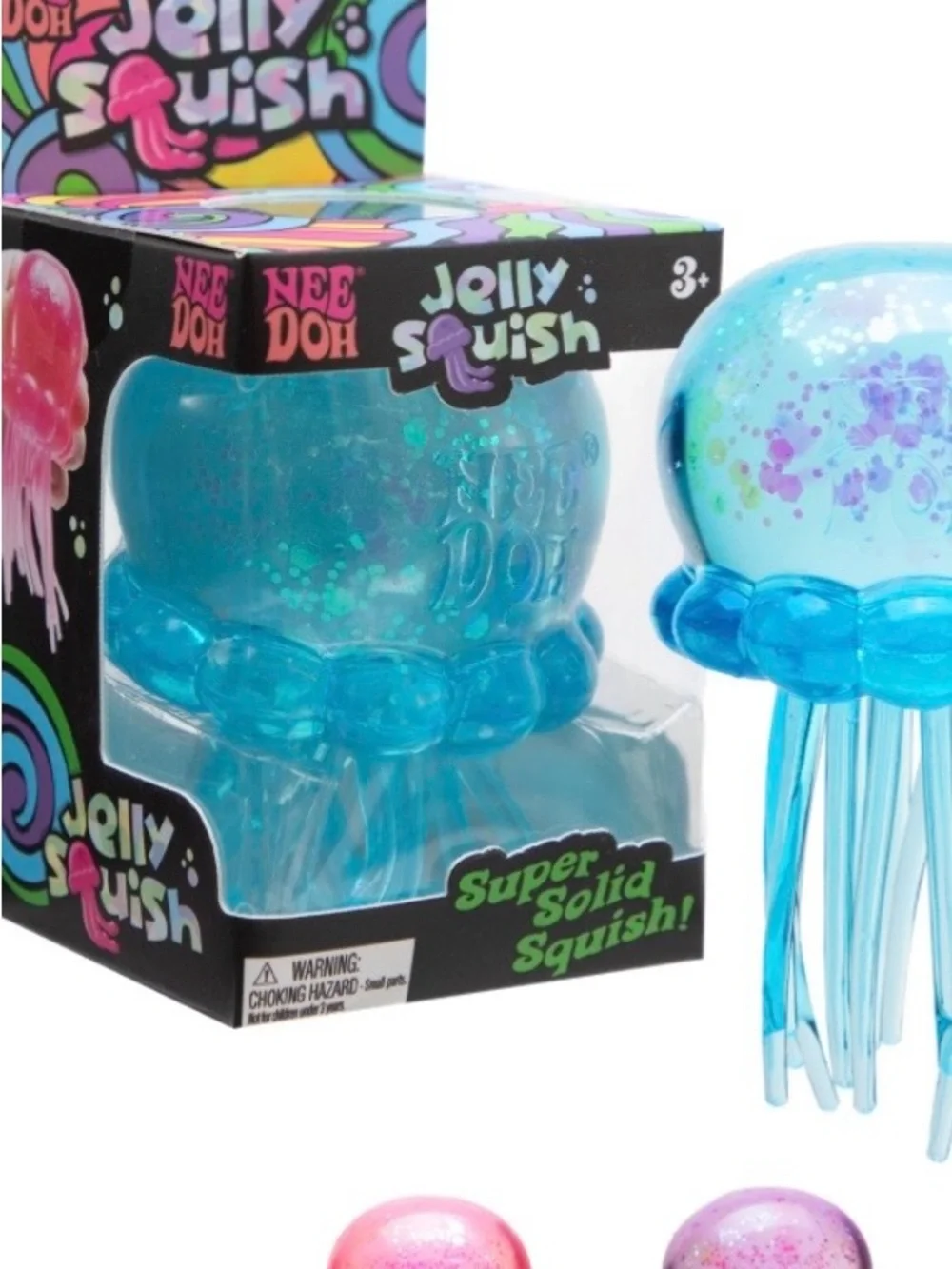NeeDoh Jelly Squish Jellyfish Squishy Toy