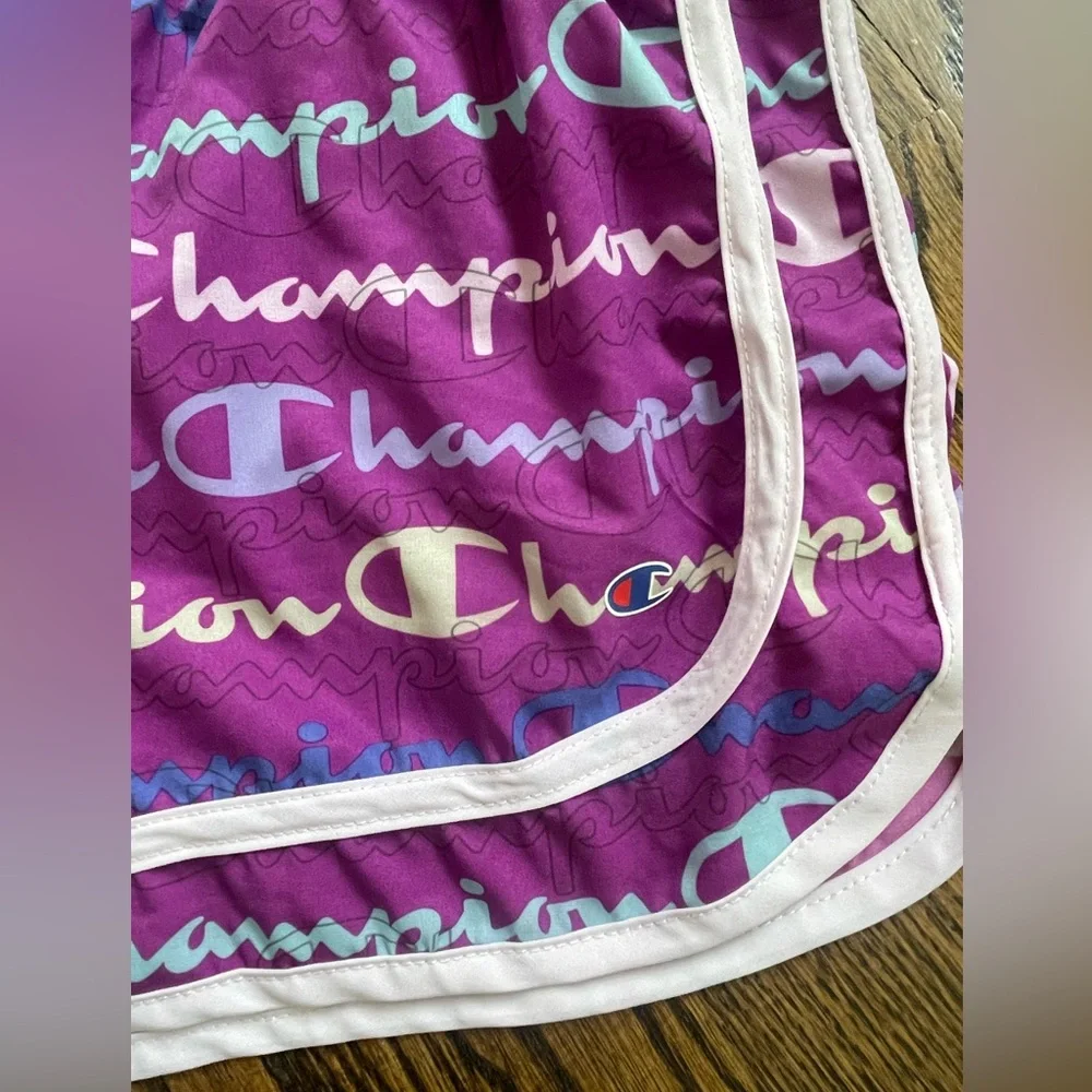 Champion purple girls athletic shorts 14 16