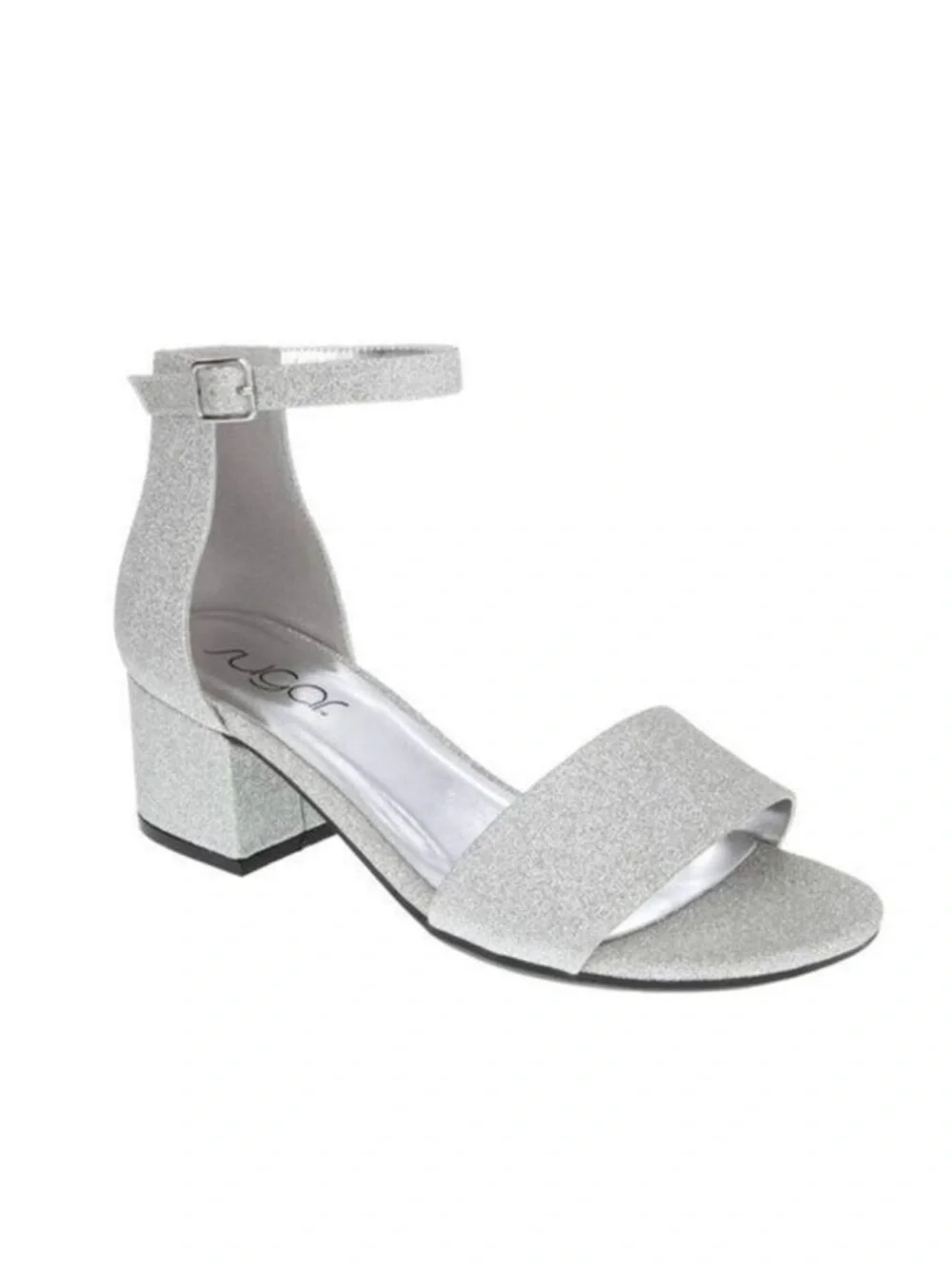 Sugar Women’s Sandals sz 6.5 Silver Slip NEW #711