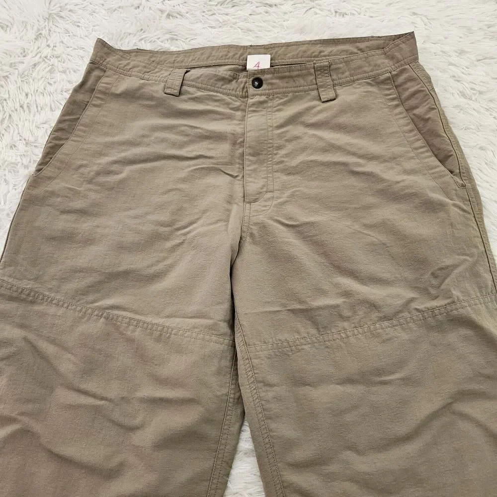 The North‎ Face Men Sz 36 Tan Straight Leg Outdoor Gorpcore Pants Hiking Camping