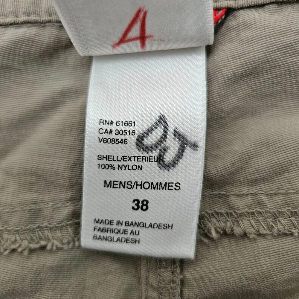 The North‎ Face Men Sz 36 Tan Straight Leg Outdoor Gorpcore Pants Hiking Camping