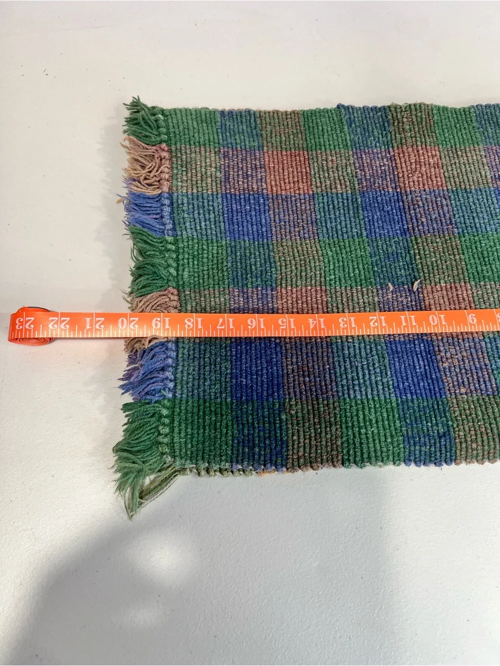 N/A handwoven checkered