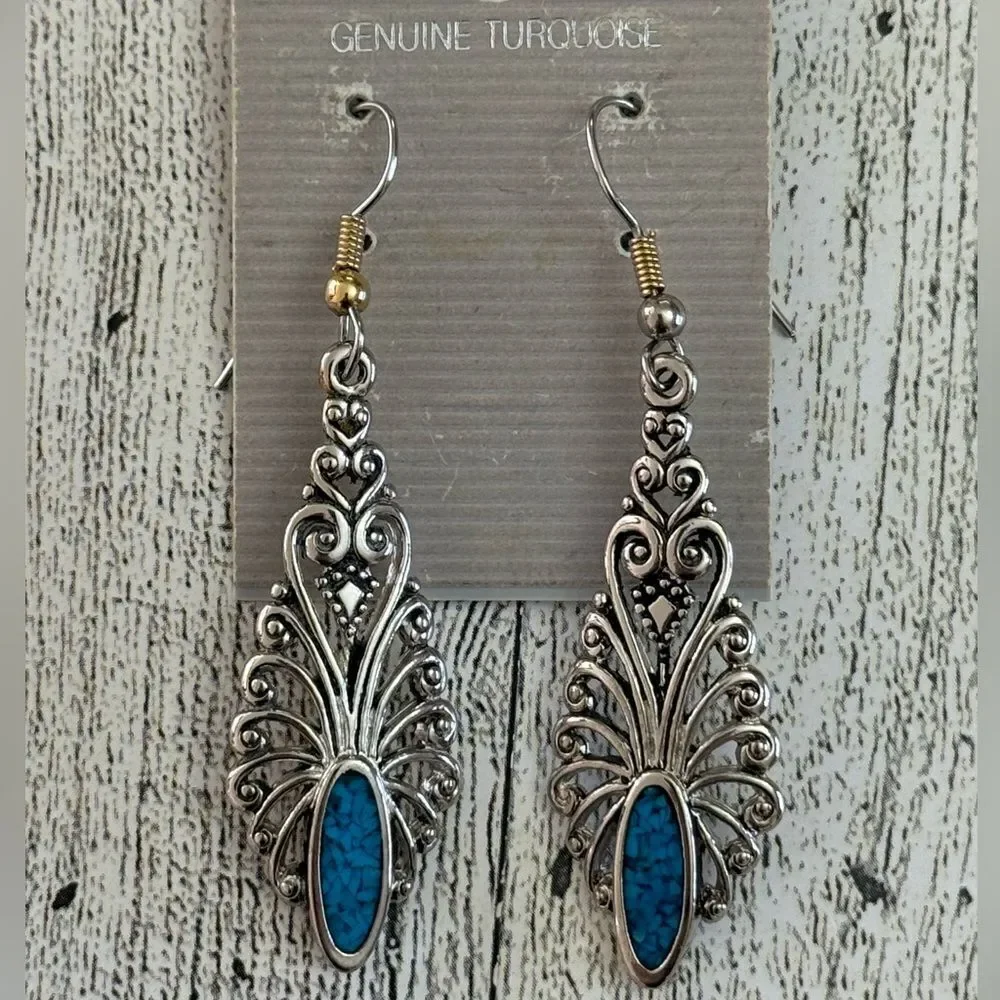 No Brand turquoise inlayed