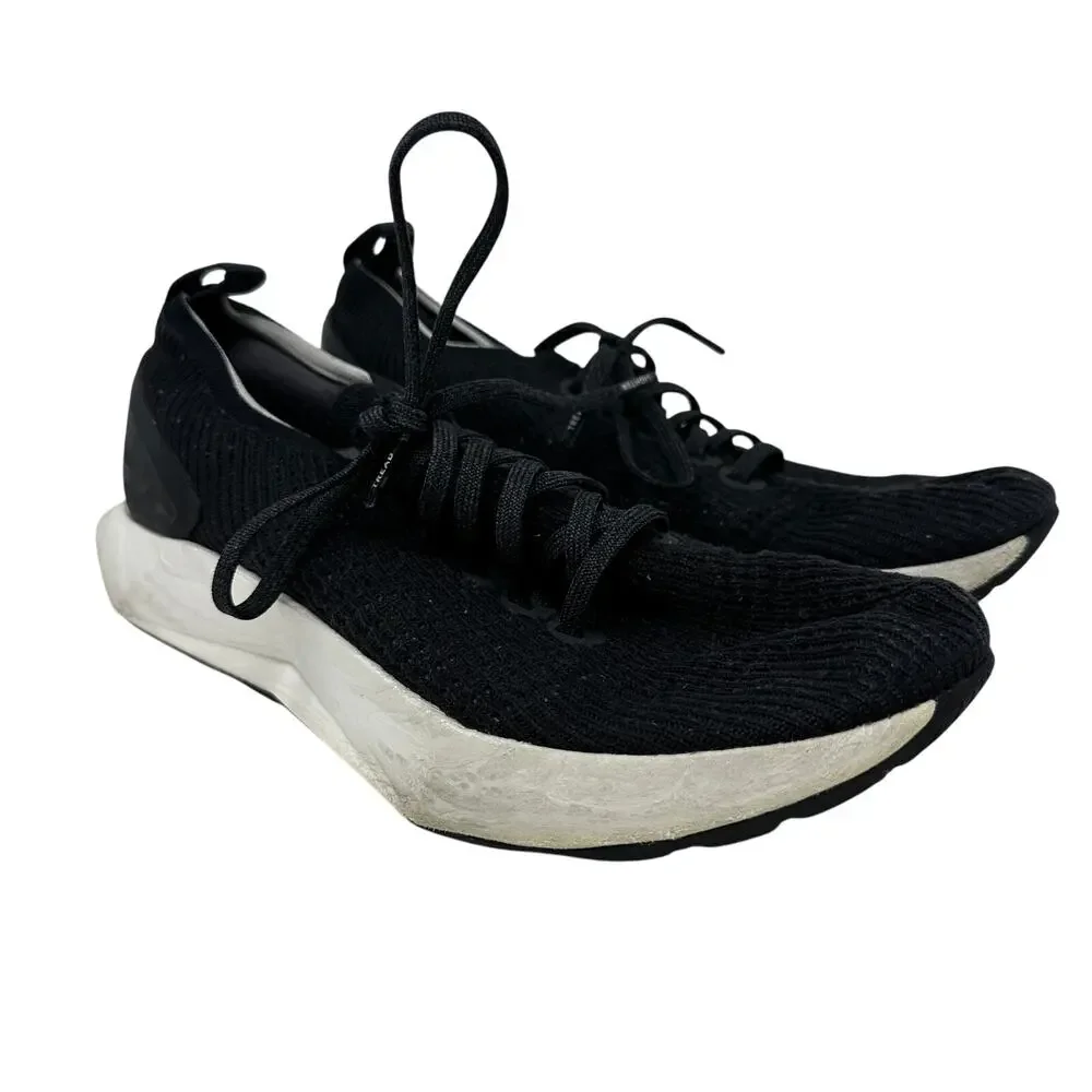 Allbirds Tree Flyer Sneakers Womens Size 8 Black White Lace Up *AS IS READ