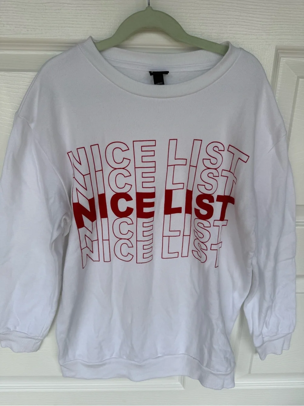 Art Class Kids White Sweatshirt with Red 