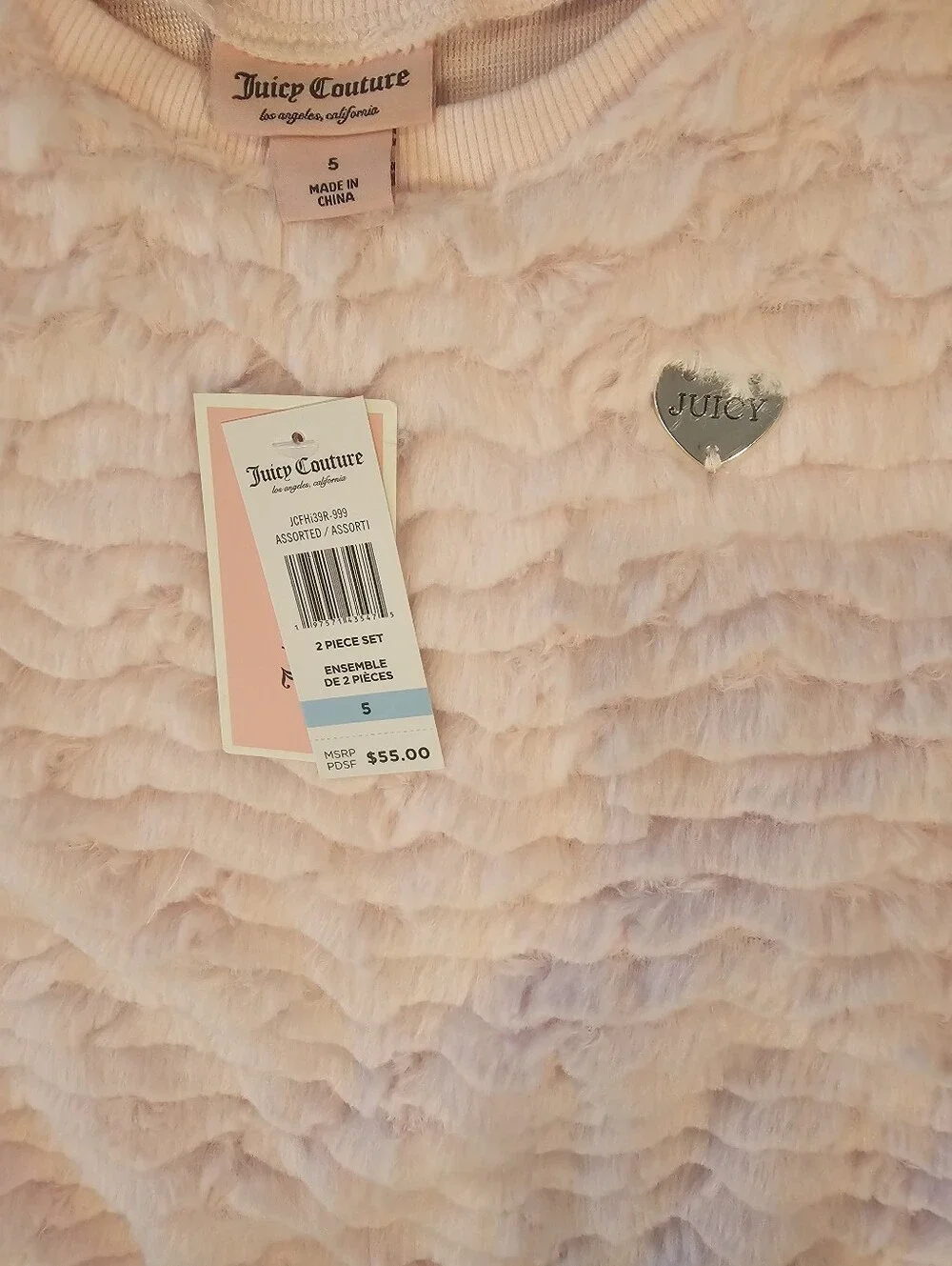 Juicy Couture worn couture ribbed