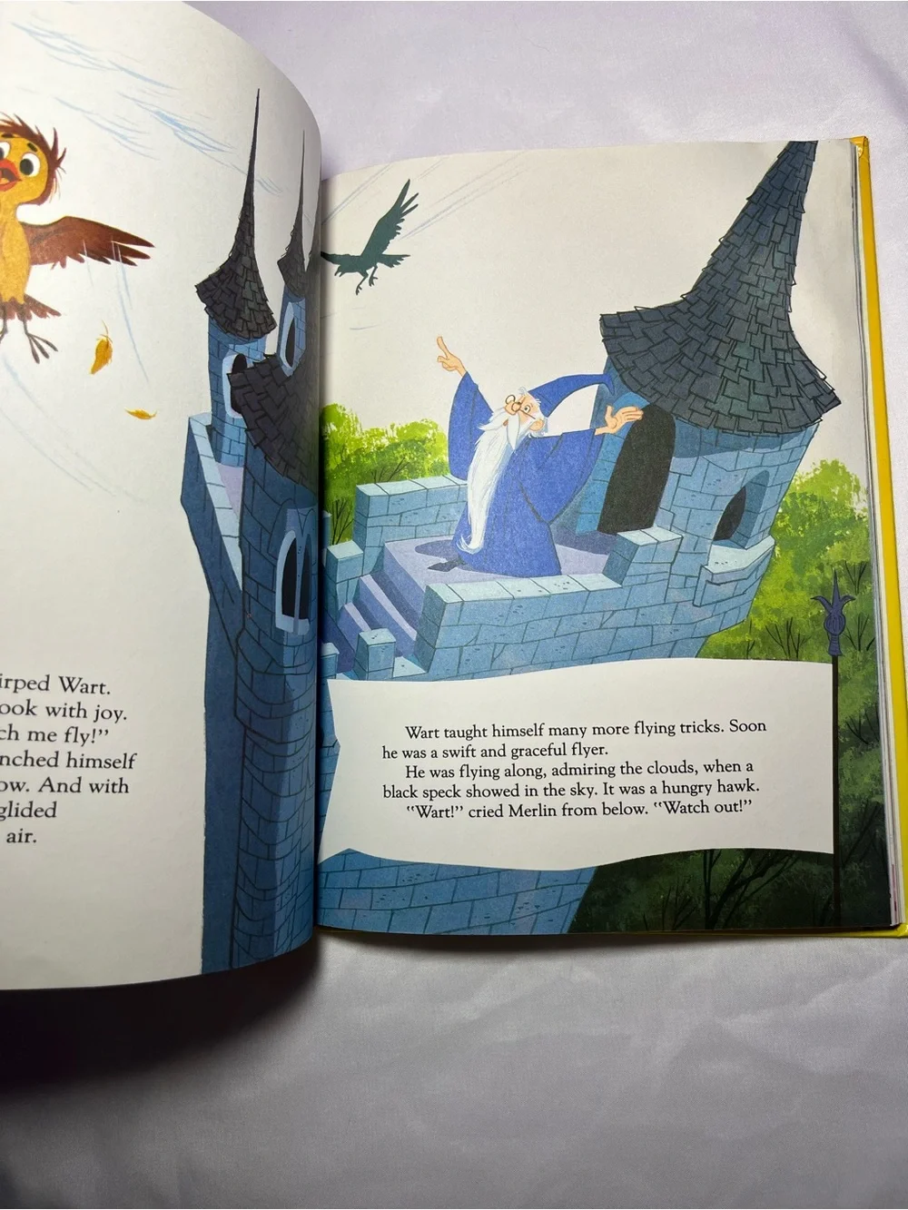 Vtg Disney Adventureland HC Book 1989 Robin Hood Sword in the Stone Aristocats
