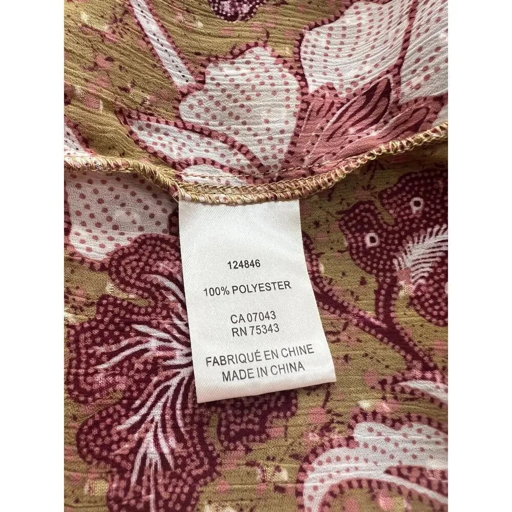 Joie floral ruffle