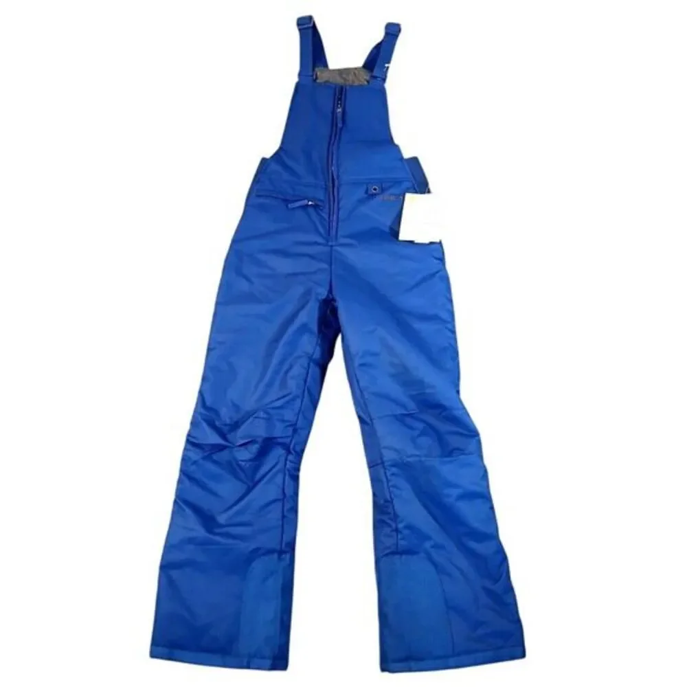 Arctix Insulated Bib Overalls Youth Medium Royal Blue New‎ Snow Pants 1550-83-M