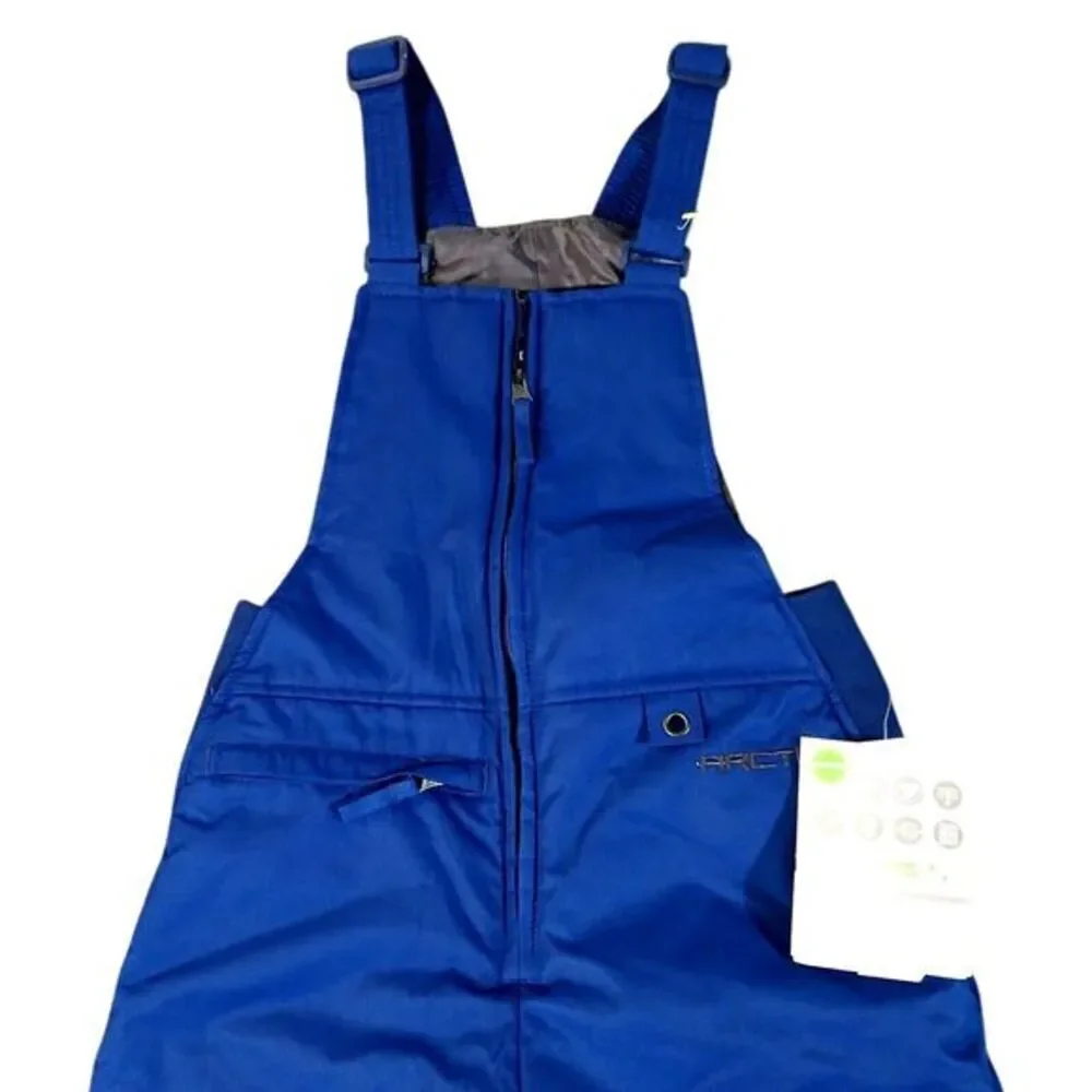 Arctix Insulated Bib Overalls Youth Medium Royal Blue New‎ Snow Pants 1550-83-M