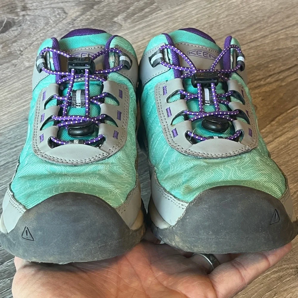 Keen Targhee Sport Vent Blue Hiking Shoes Womens 7 Youth 6‎ UK 5 EU 38