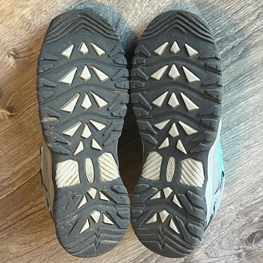Keen Targhee Sport Vent Blue Hiking Shoes Womens 7 Youth 6‎ UK 5 EU 38