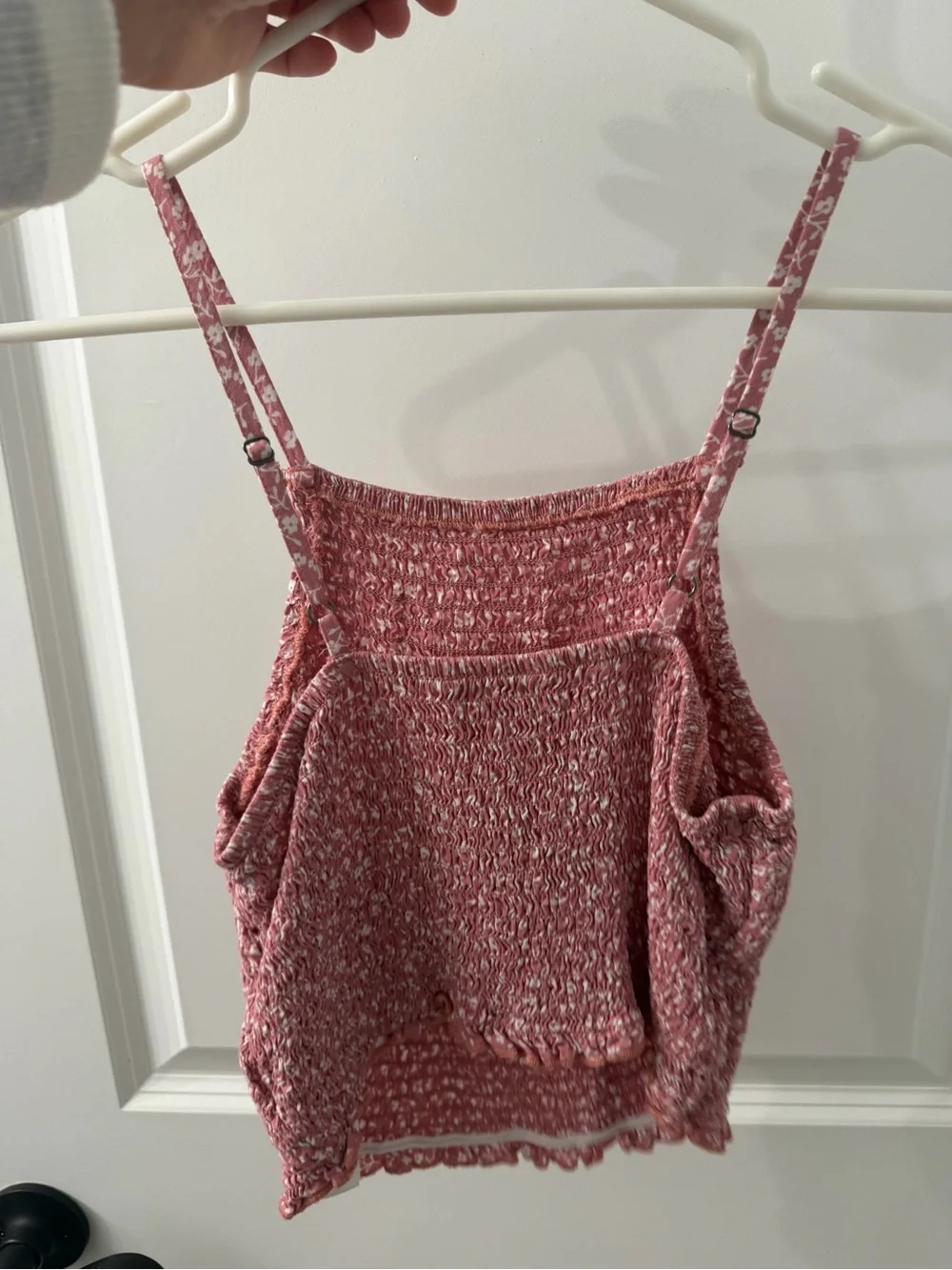 Hollister smocked knit