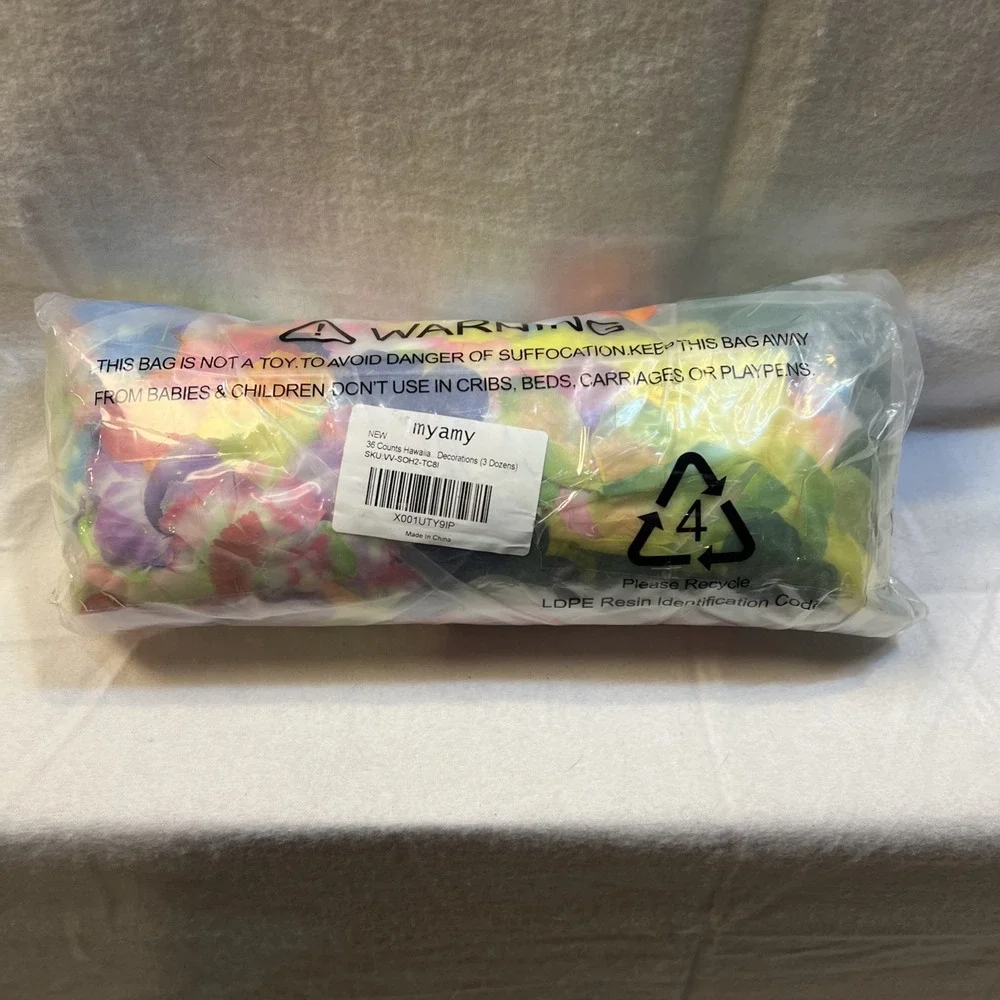 36 Hawaiian Lei MyAmy New In Bag