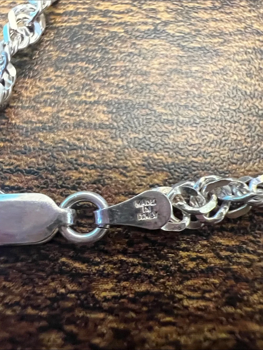 Hammered Sterling Silver Cross Pendant Necklace