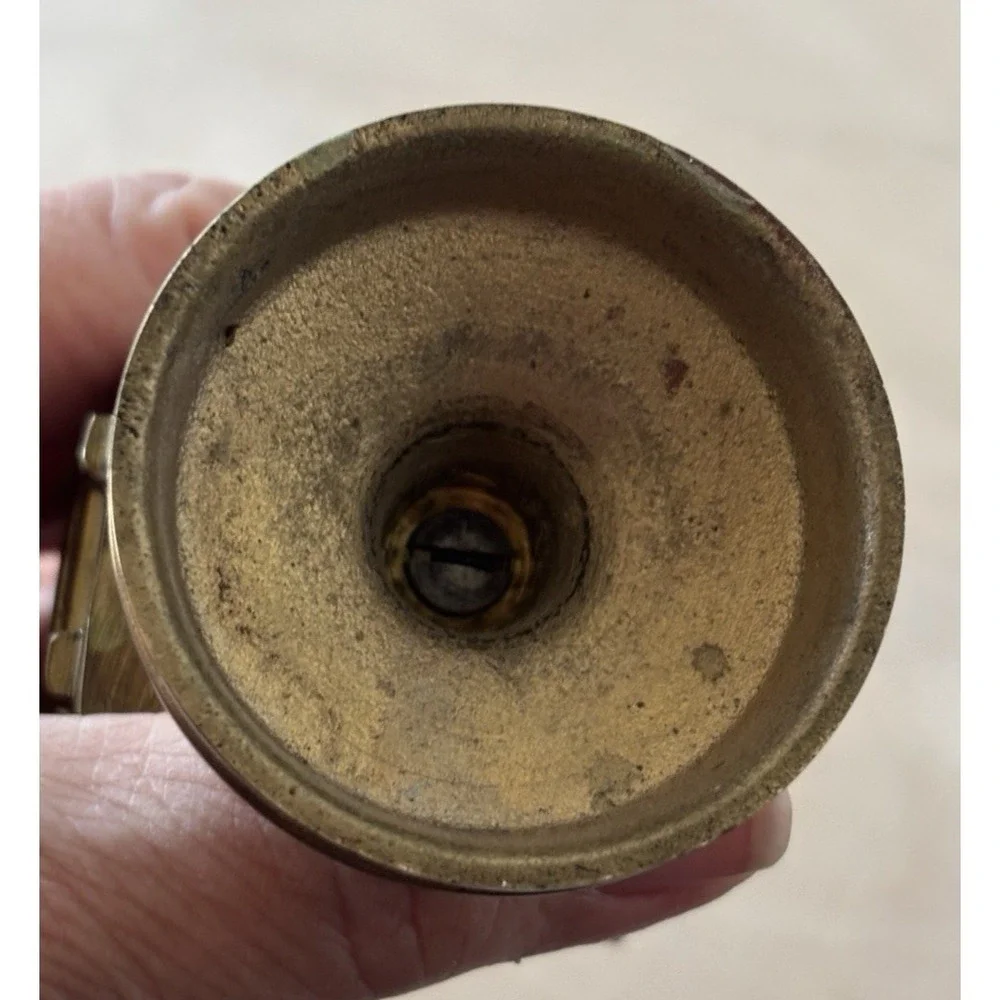 Vintage Solid Brass Mail Box Trinket Box US Mail 4