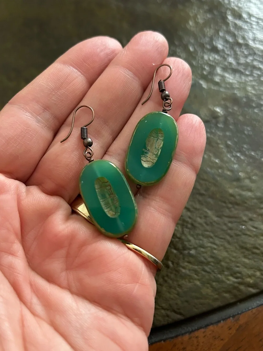 Handmade czech glass