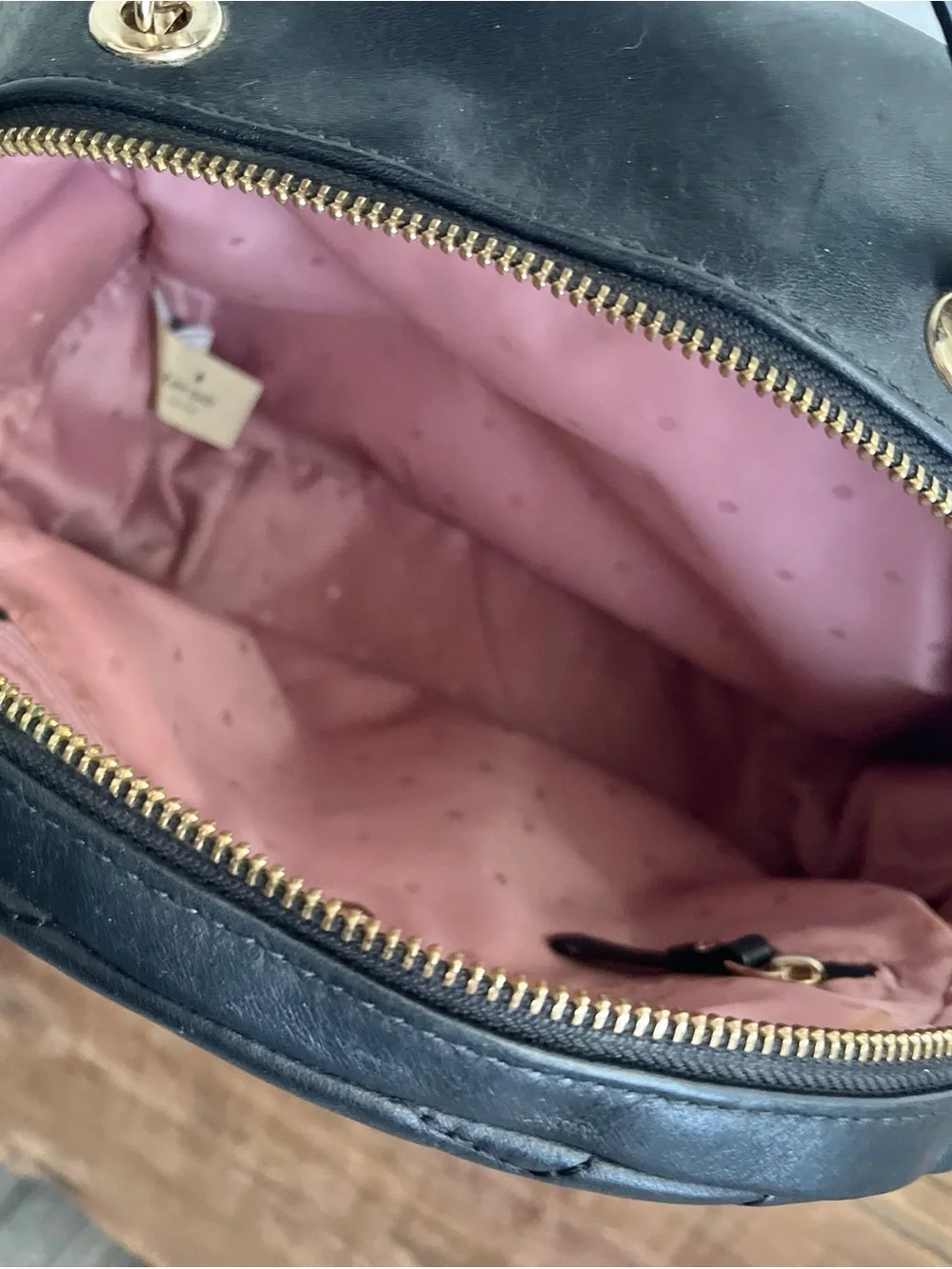 kate spade shoulder leather