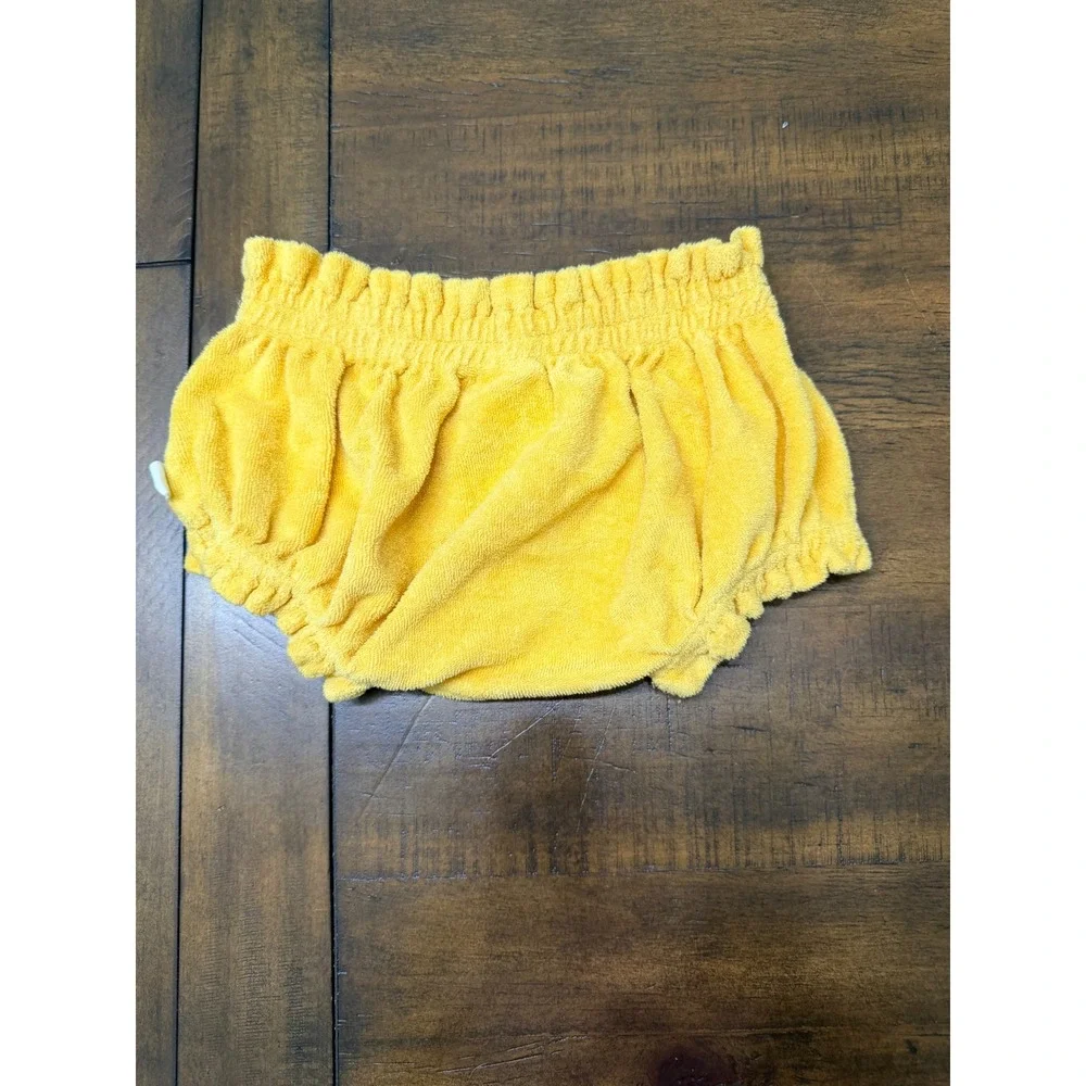 Charming Mary Baby Yellow Terry Cloth Bloomers Diaper Cover 18-24 Months Cotton