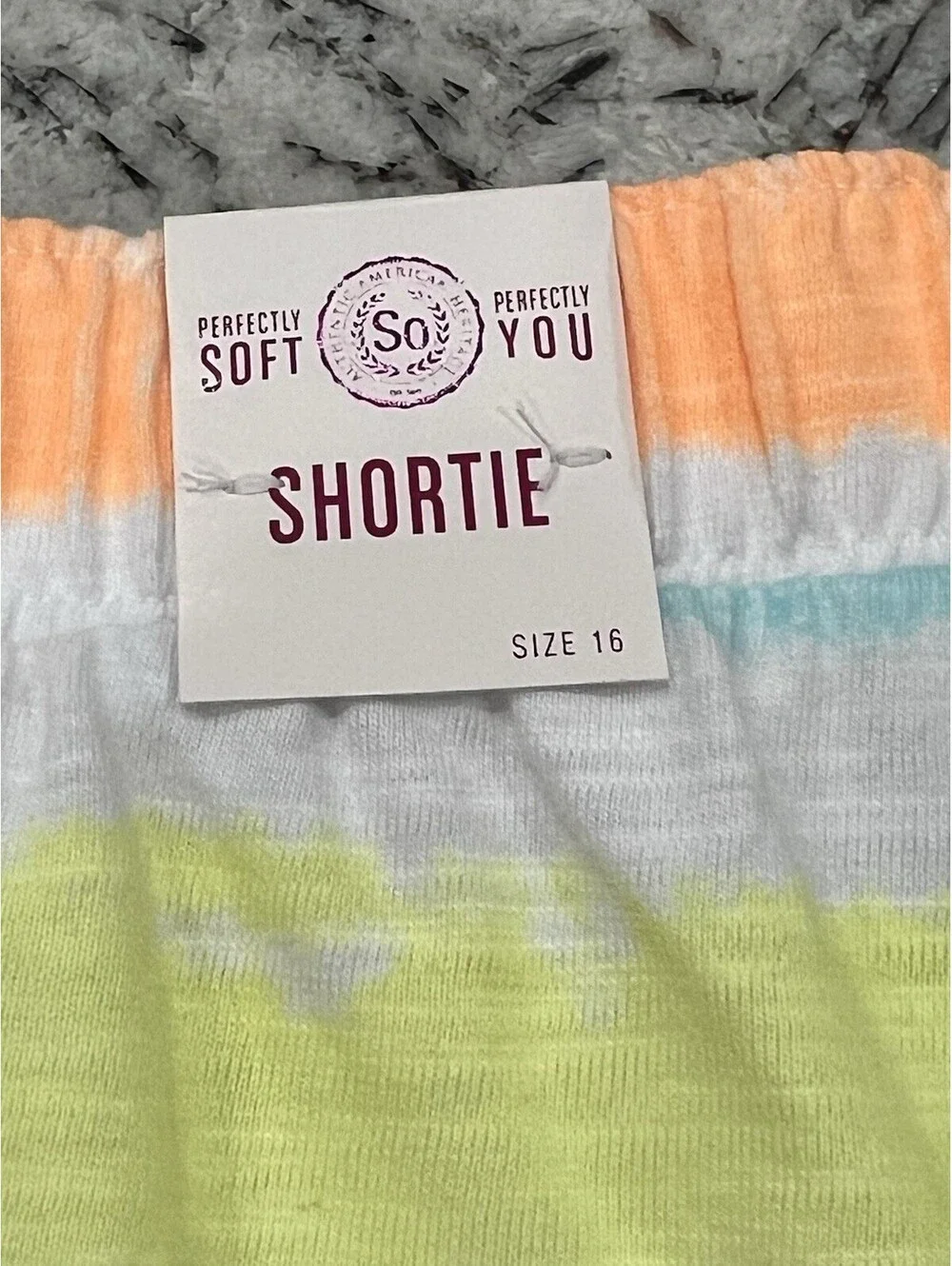 SO Girls Shortie Shorts Size 16  New