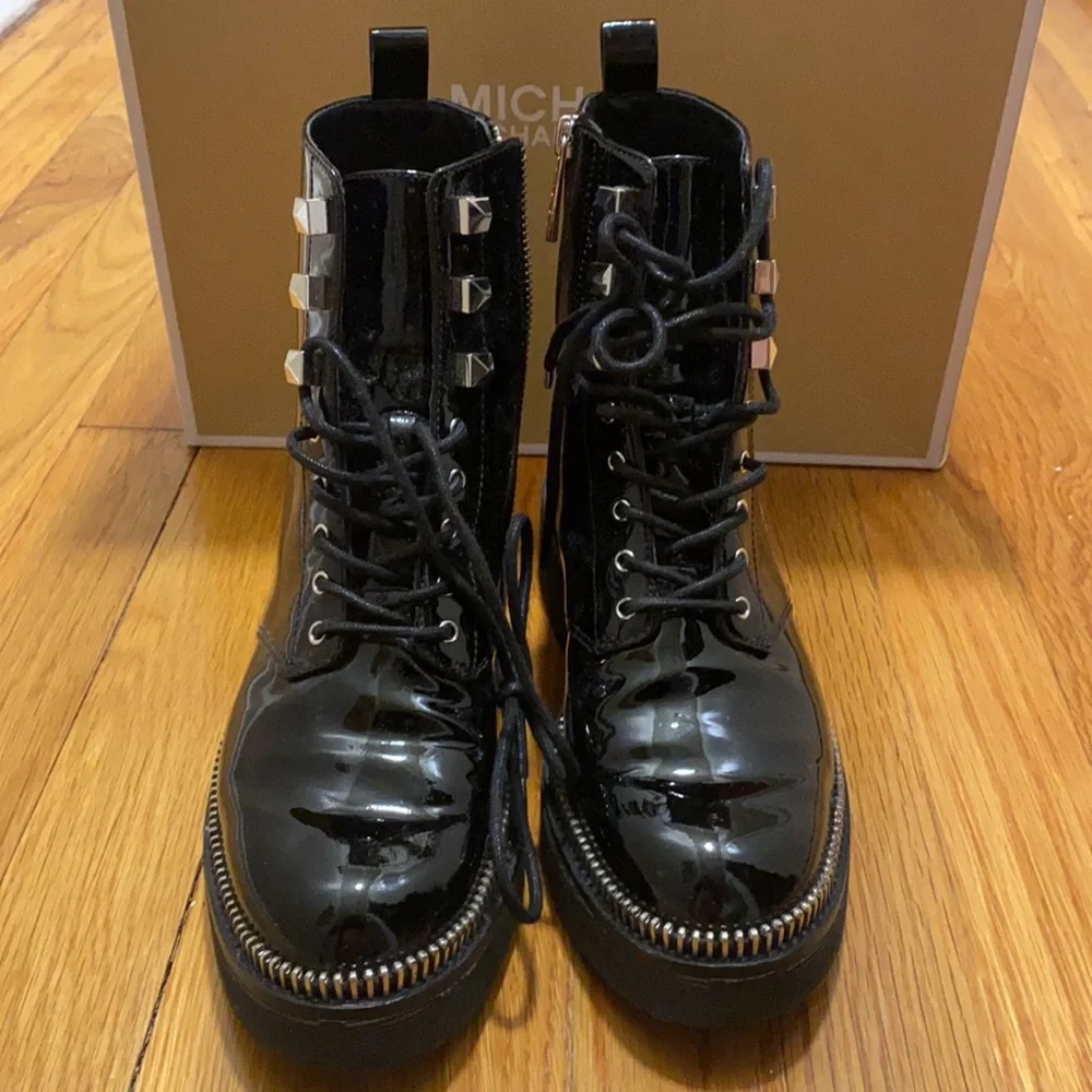 MICHAEL Michael Kors shiny black