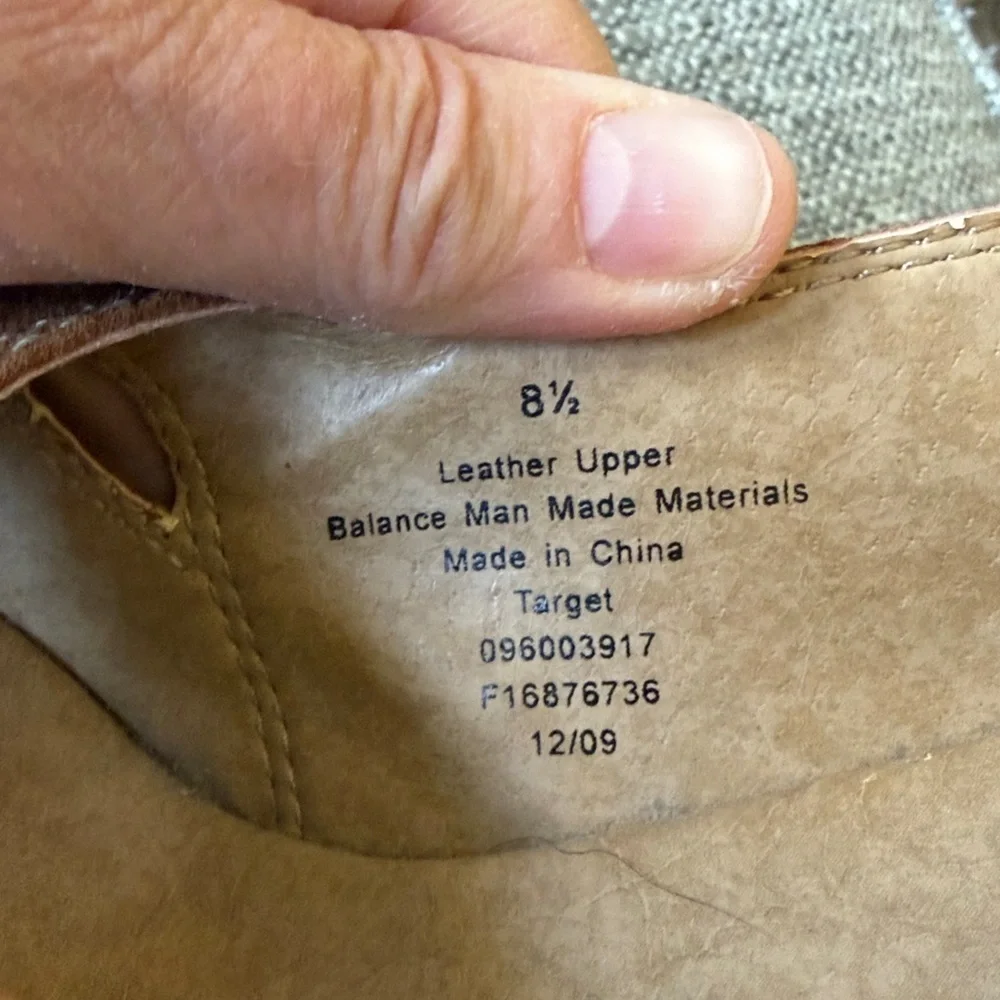 NEW Xhilaration Women’s Y2K Brown Suede Cork Platform Slingback Heels Size 8.5