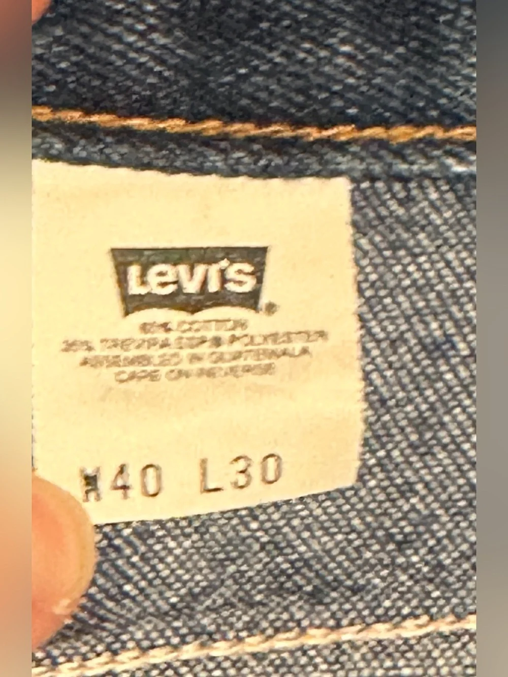 Levis 1990 orange