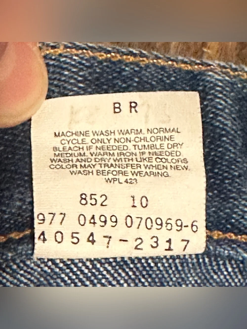 Levis 1990 orange