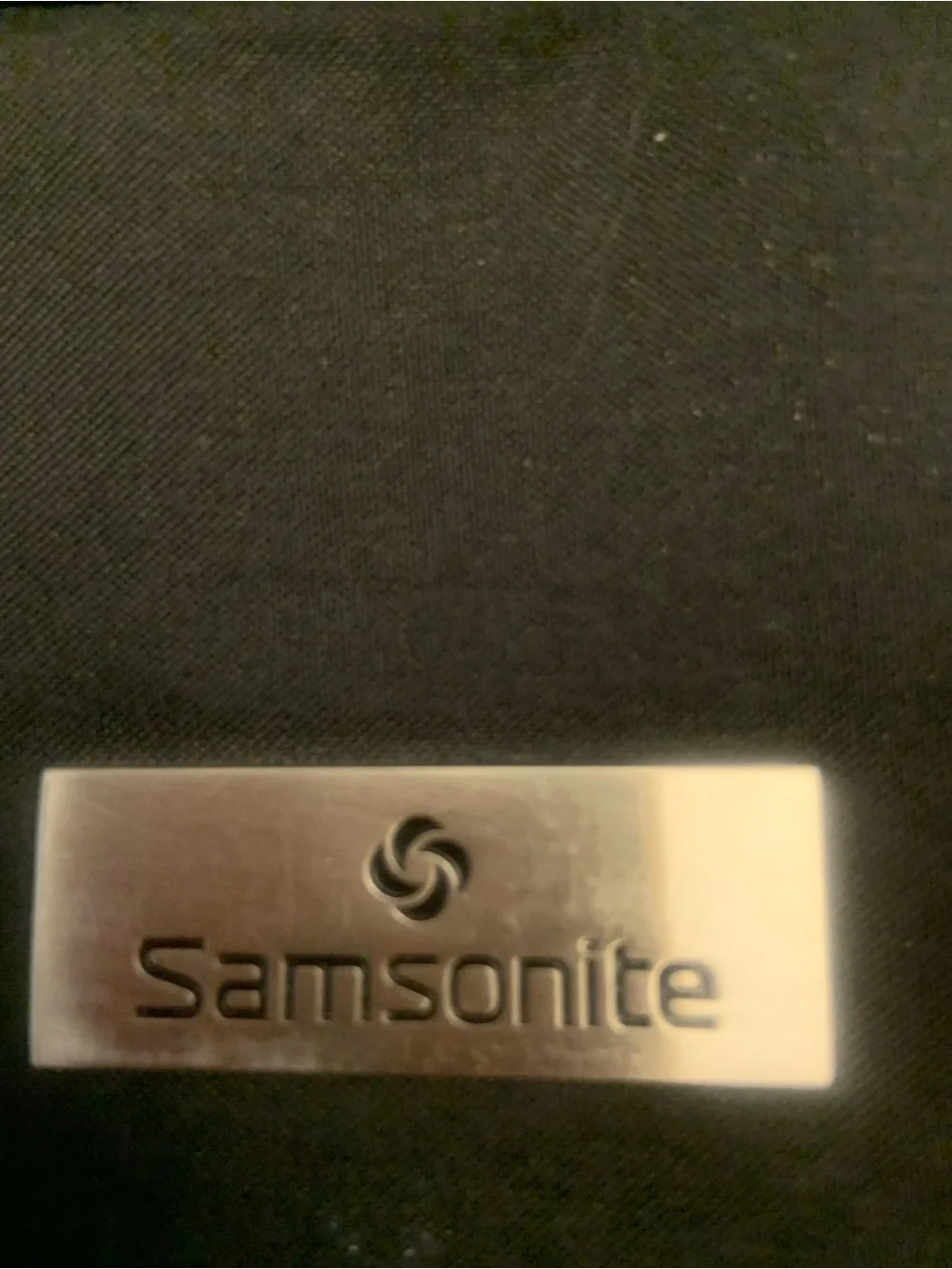 Samsonite Black Laptop Briefcase with Front Organizer Pocket
