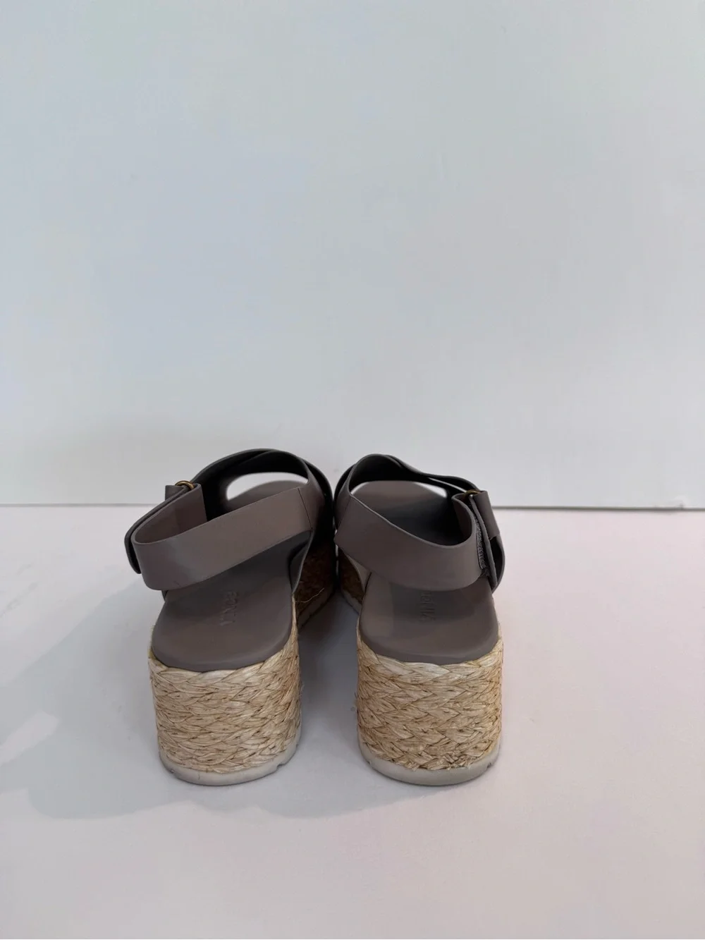 Vince Grey Weslan Espadrille Slingback Sandals