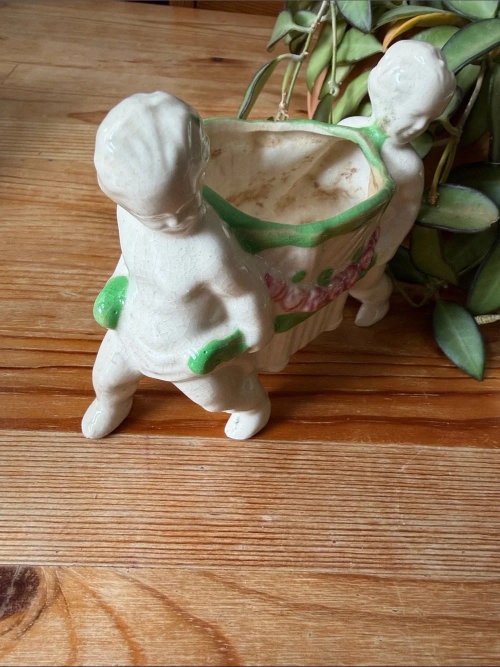 Vintage ceramic planter