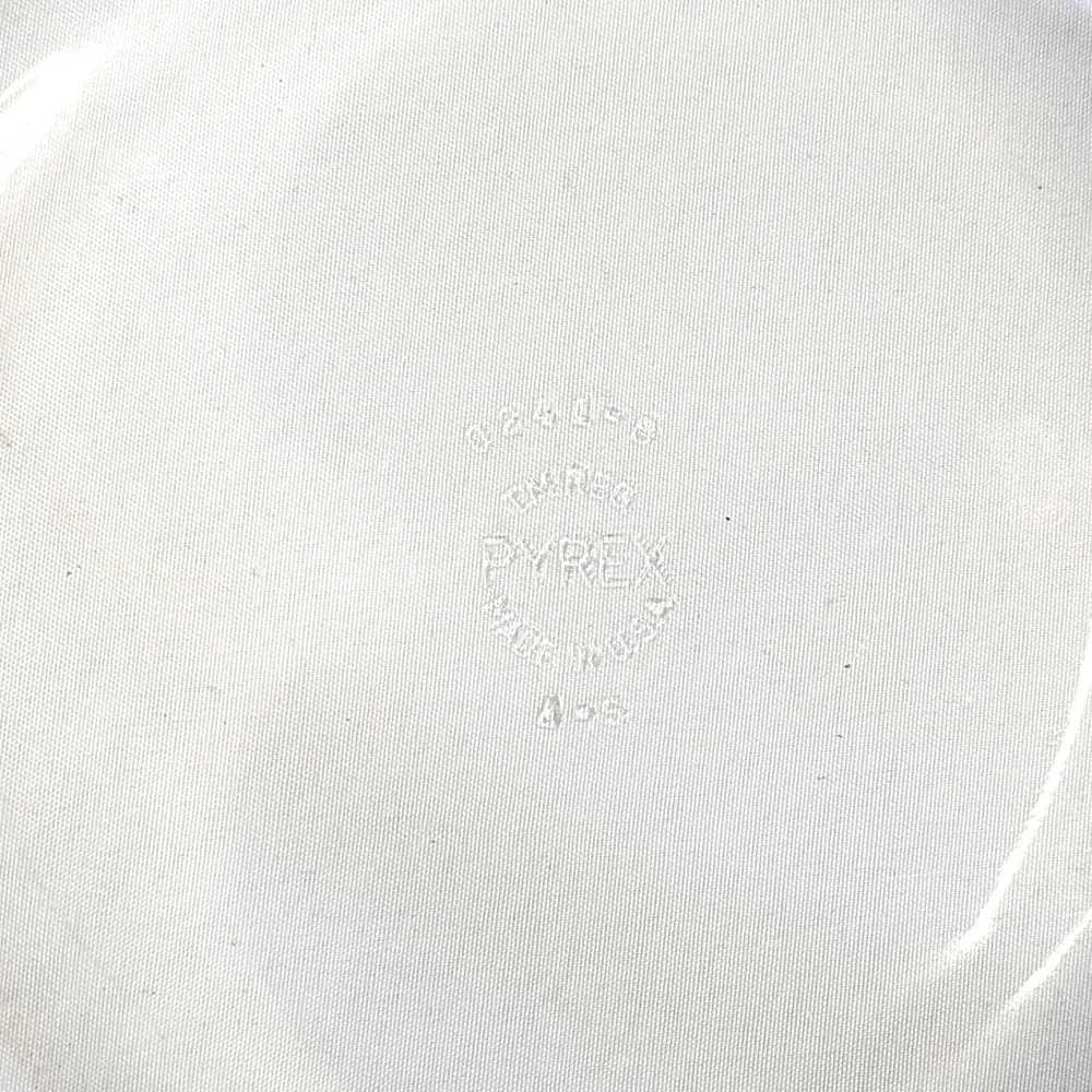 Pyrex vintage clear