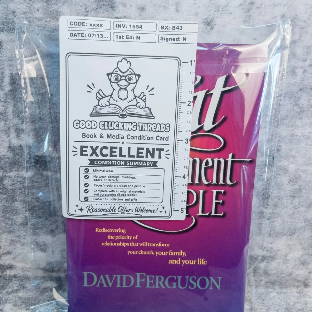 The Great Commandment Principle David Ferguson Relationships Transform 1998
