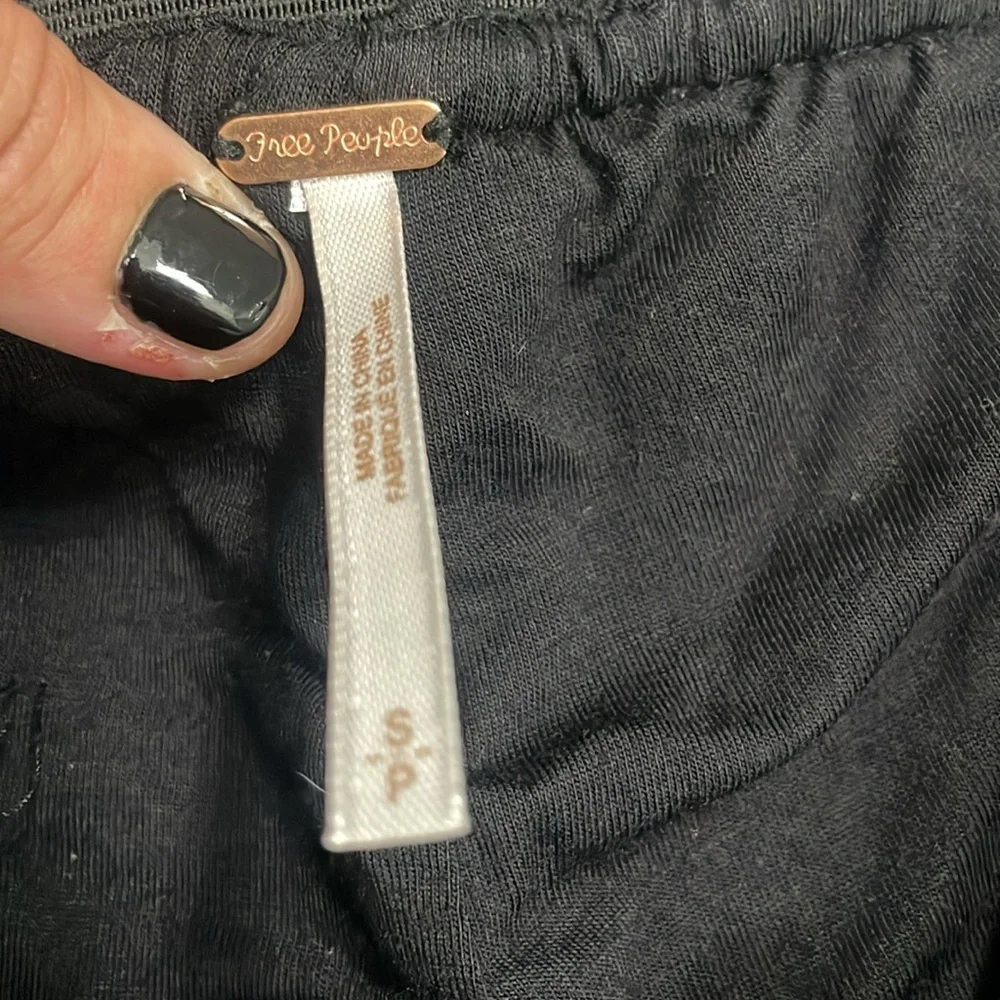 Free People sequin trousers