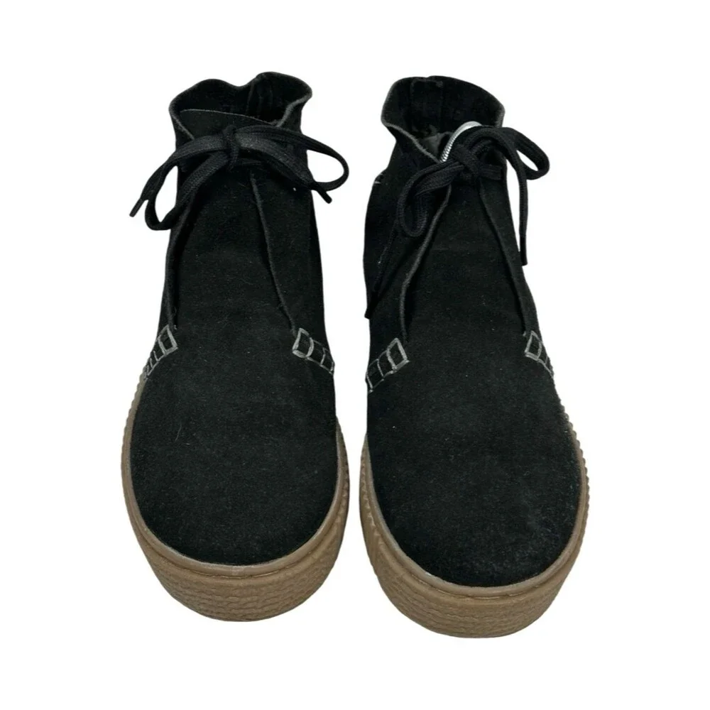 Free People black sneaker sole