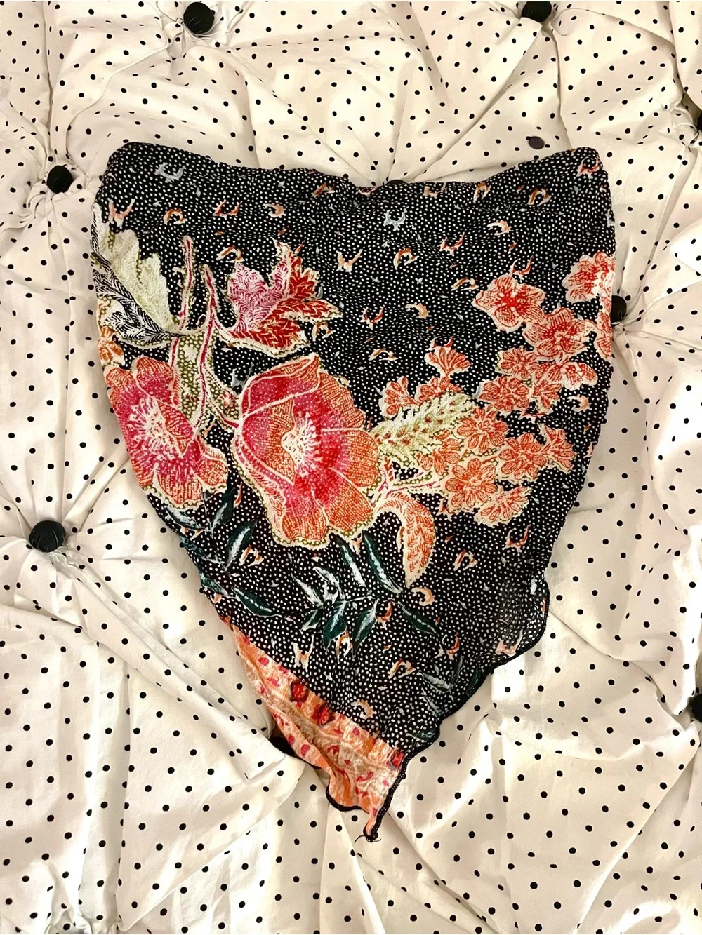 Free People strapless bandana