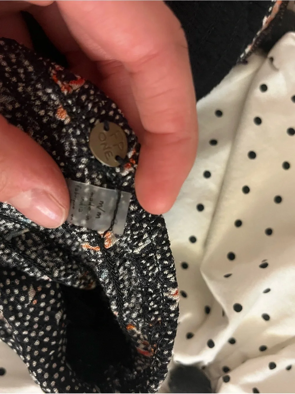 Free People strapless bandana