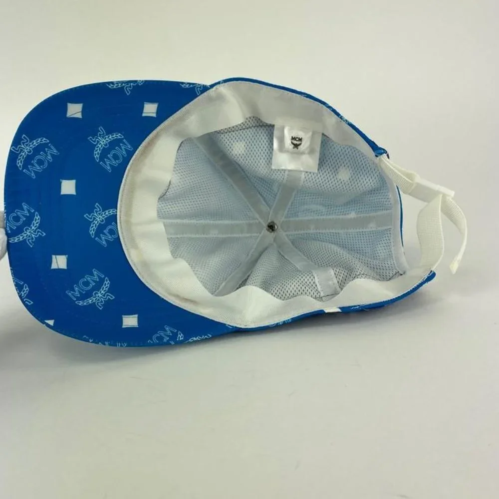 MCM blue monogram