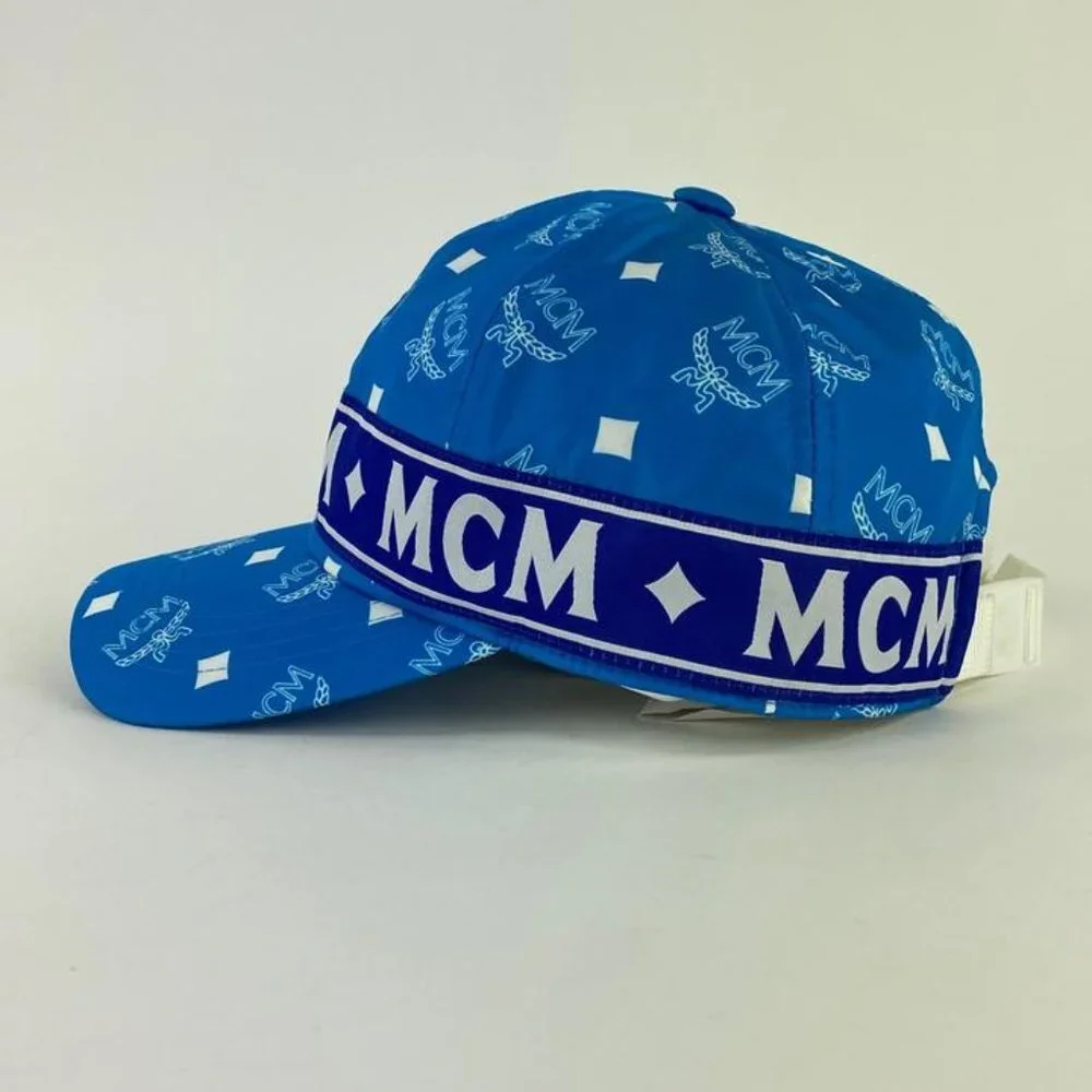 MCM blue monogram