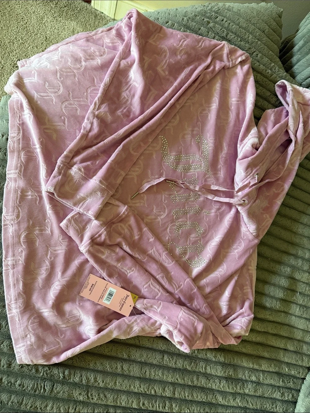 Juicy Couture back velour