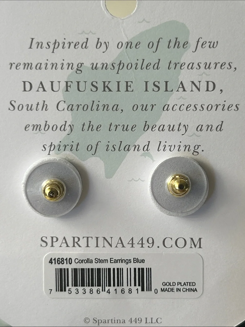 449 18K gold plated Corolla drop earrings/wedding/bridal/dressy