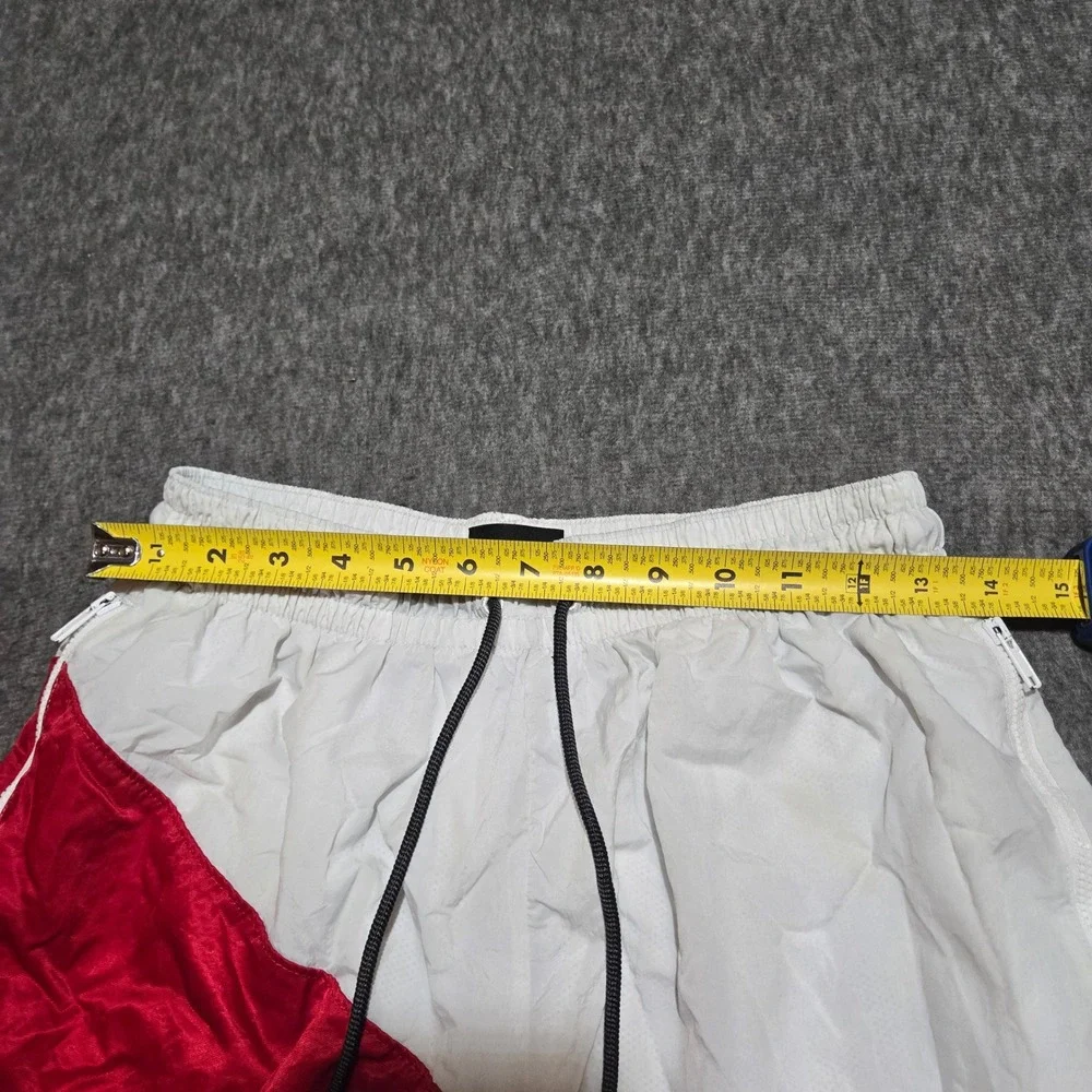 Jordan Jumpman Windbreaker Shorts Mens Medium Diamond White Red Black CD4899-101