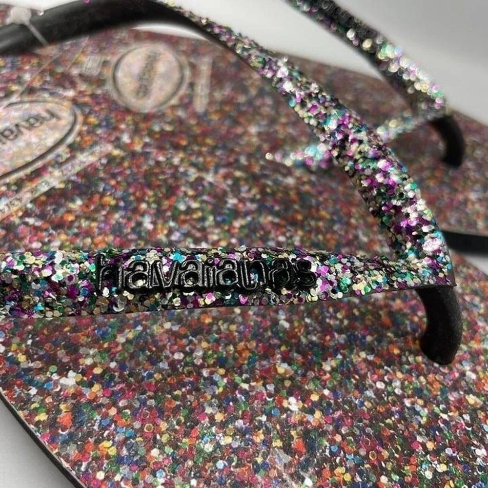 W's 6 | Havaianas Slim Carnival Glitter flip flops sandals | SLGL0001
