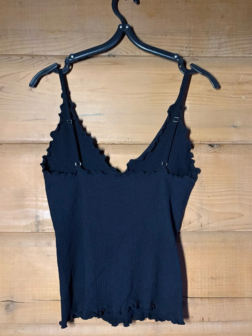 Intimately Free People Black Cami- Size M/L- Easy to Love Cami