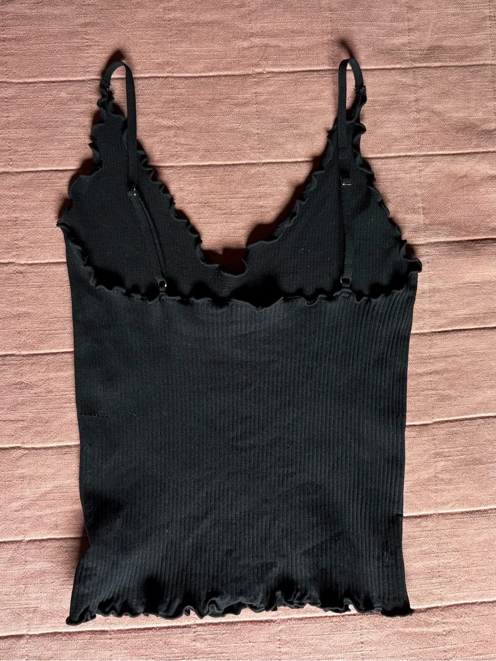 Intimately Free People Black Cami- Size M/L- Easy to Love Cami