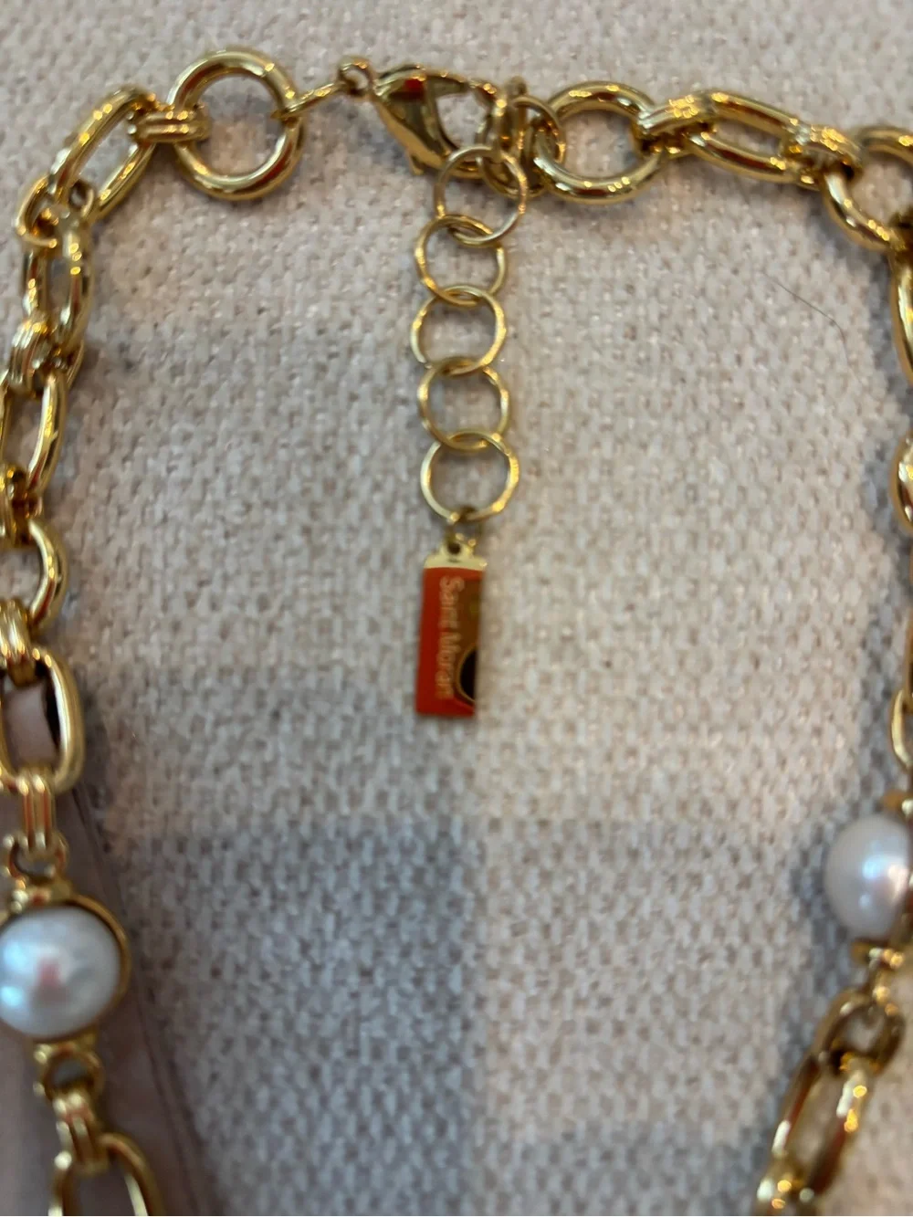 St. Moran gold tone